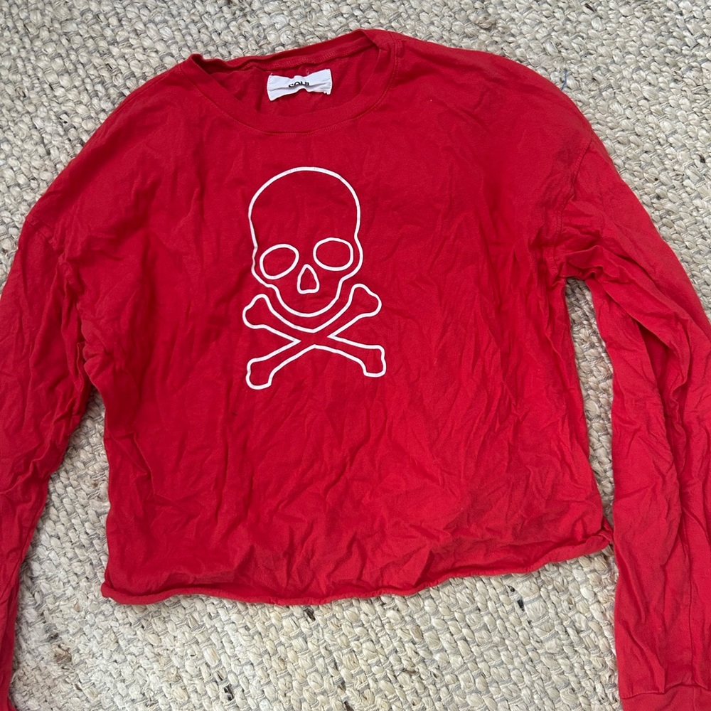 SoulCycle long sleeve lightly worn, size M
